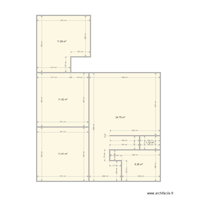 guesne 1058 audit. Plan de 0 pièce et 0 m2