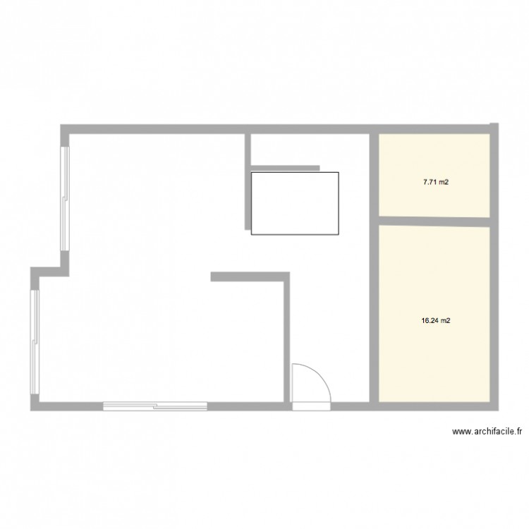 sevres rdc. Plan de 0 pièce et 0 m2