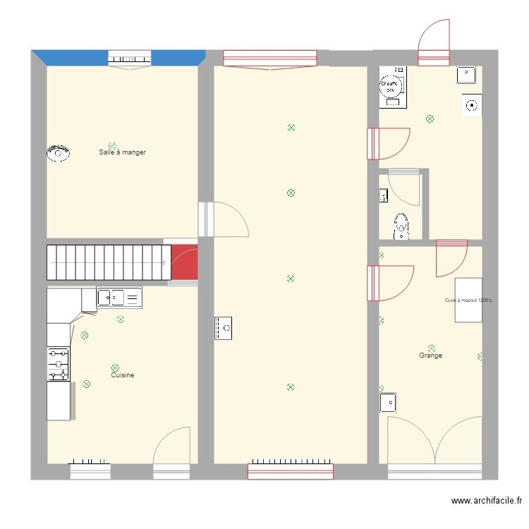 Edouard Pisvin 12 REZ bis. Plan de 0 pièce et 0 m2