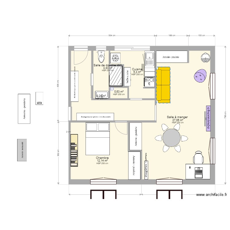 RDC maison moineaux Renée. Plan de 0 pièce et 0 m2