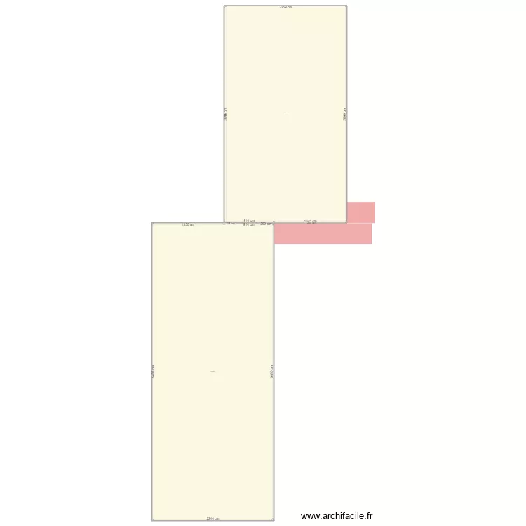 hangar serre 5. Plan de 