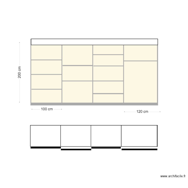 PLACARD CAVE. Plan de 0 pièce et 0 m2