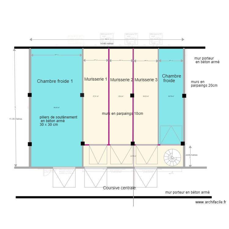 murisseries Tropibana. Plan de 0 pièce et 0 m2
