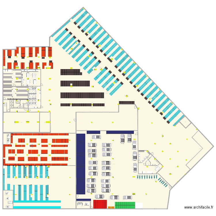 Reuilly Thibaut theo. Plan de 21 pièces et 432 m2