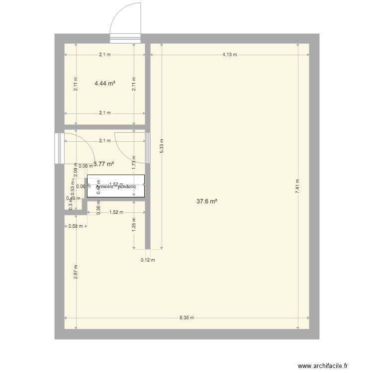 Appartement t4. Plan de 0 pièce et 0 m2