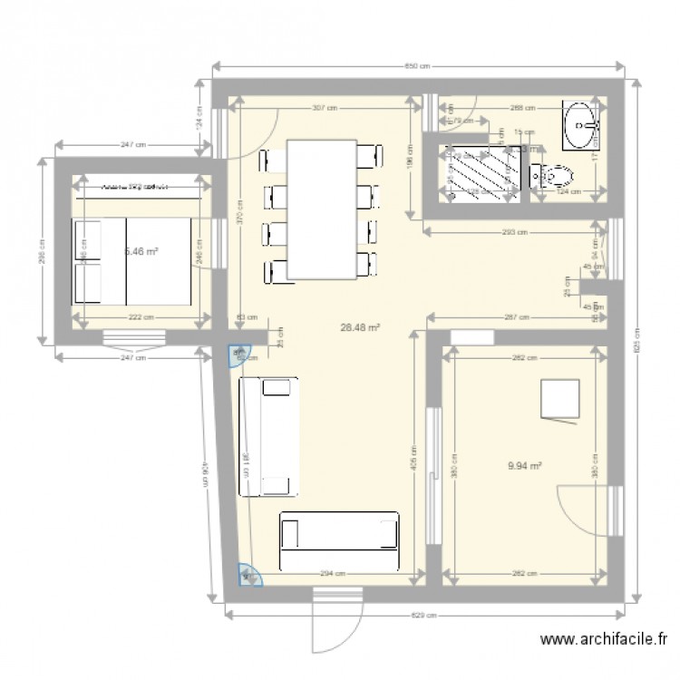 ETAGE 2 A. Plan de 0 pièce et 0 m2