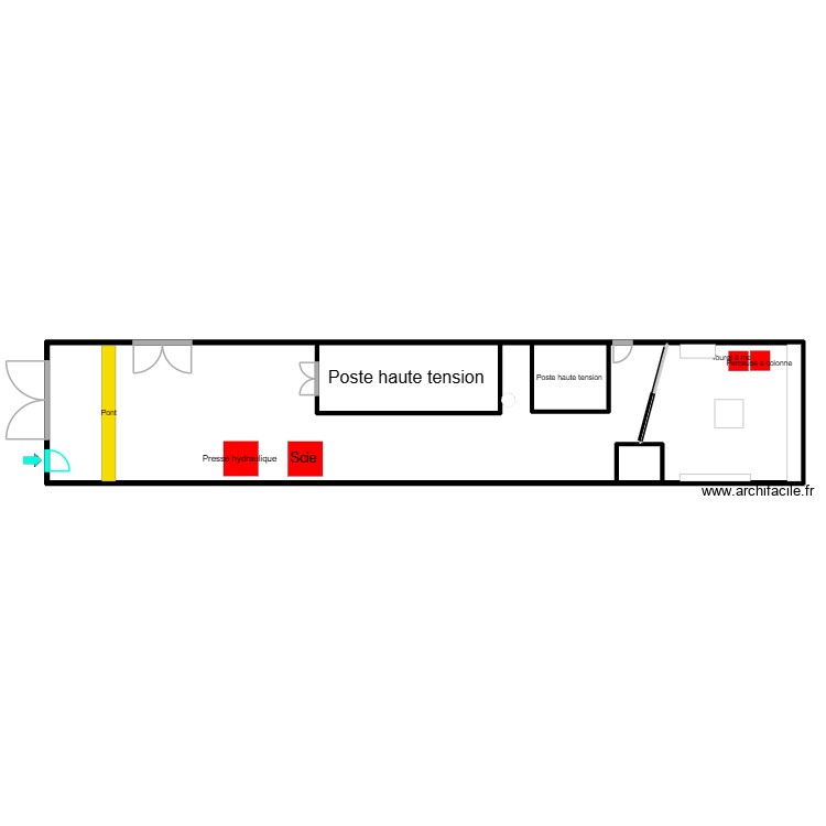 atelier V2. Plan de 0 pièce et 0 m2