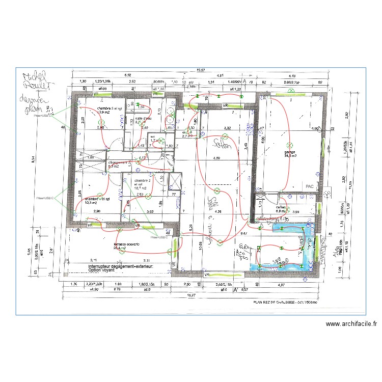 ROULET. Plan de 0 pièce et 0 m2