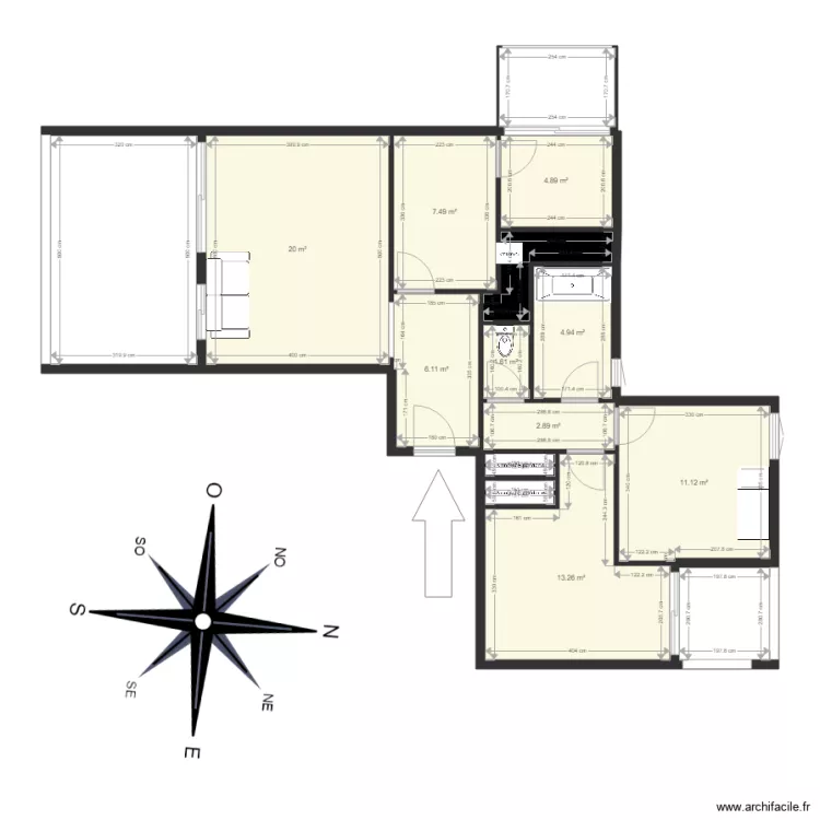 Santa Lina F3. Plan de 