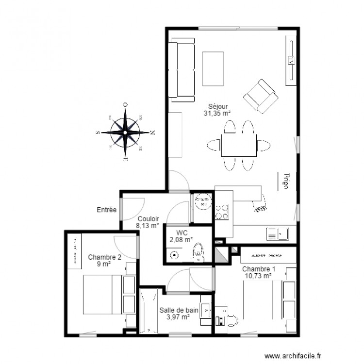 bourhis. Plan de 0 pièce et 0 m2