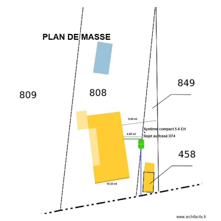 Hespert. Plan de 0 pièce et 0 m2
