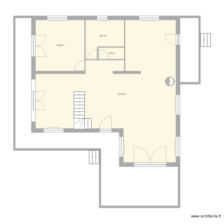 VilleEsNoe Maison RDC TERRASSE. Plan de 0 pièce et 0 m2