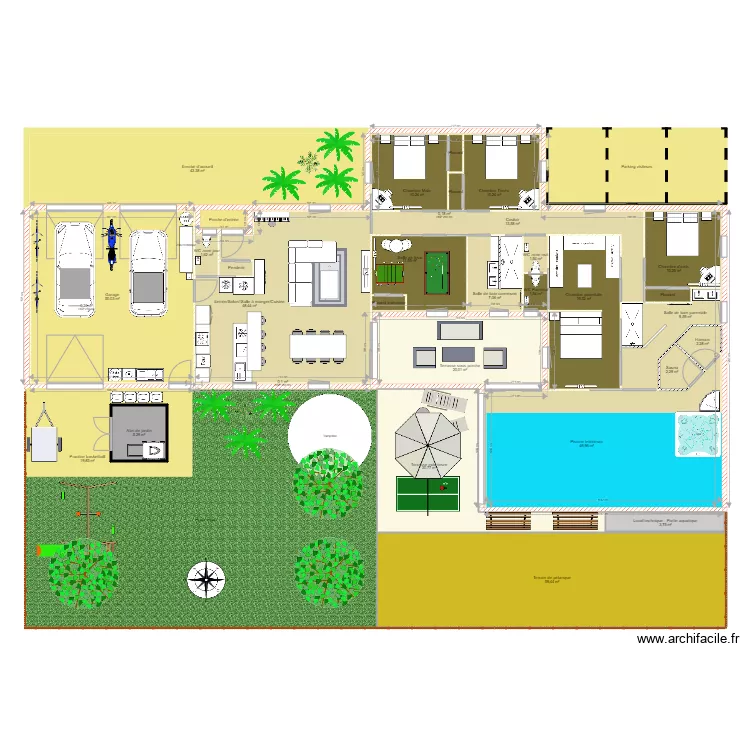 Plan de masse. Plan de 