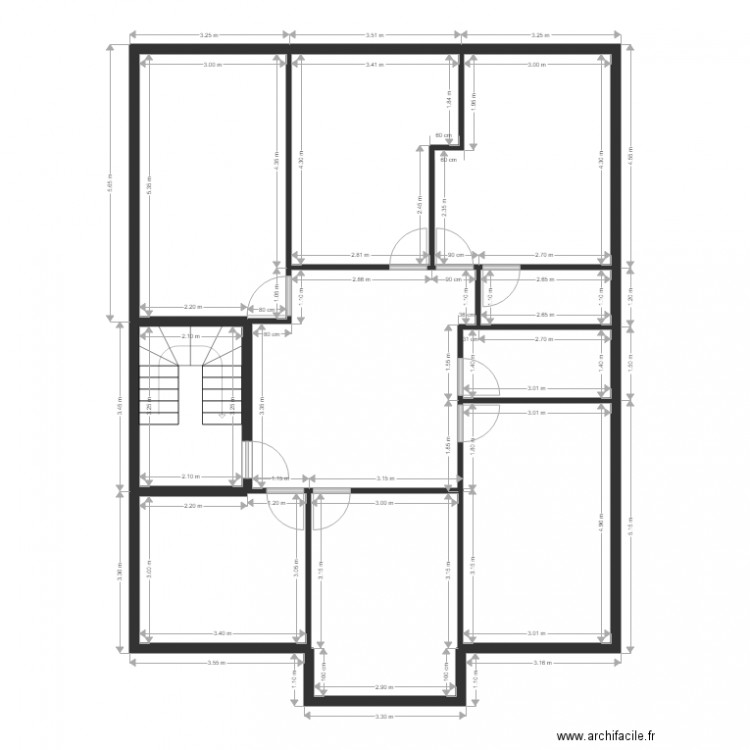 plan type. Plan de 0 pièce et 0 m2