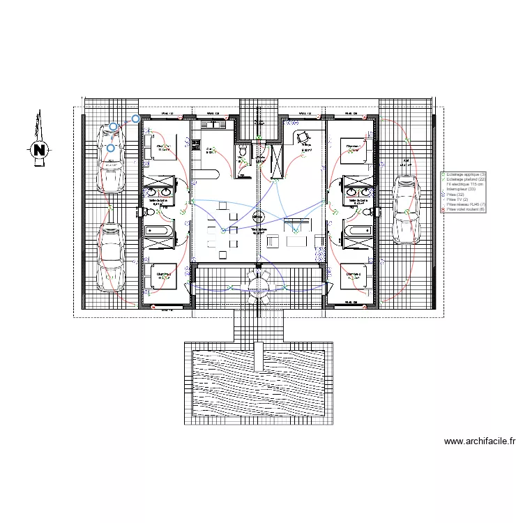 CONFORT FACILE METAIRIE. Plan de 