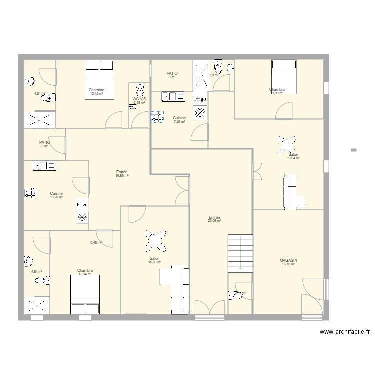 GRAND YOFF 2021. Plan de 0 pièce et 0 m2