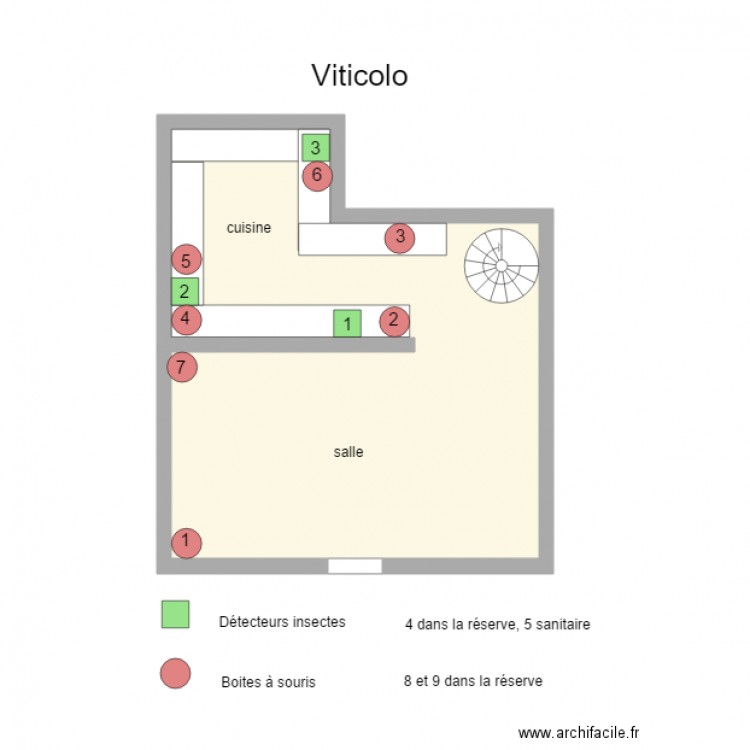 Viticolo. Plan de 0 pièce et 0 m2