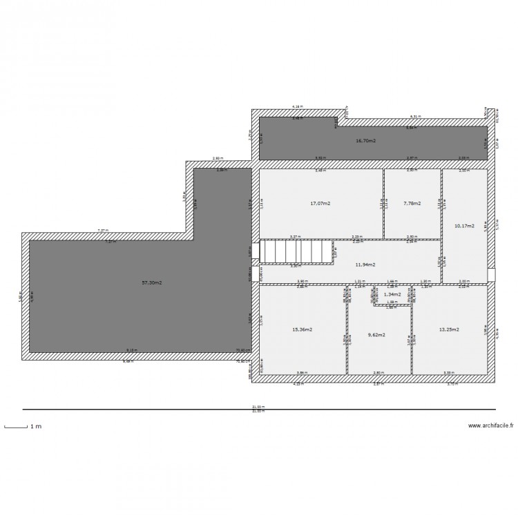 LEROY Etage. Plan de 0 pièce et 0 m2
