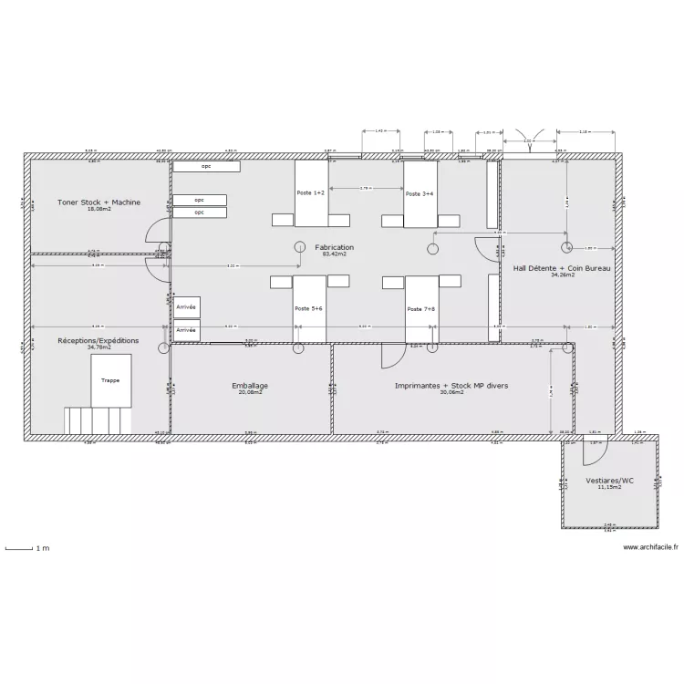 Brignoles 8 rdc. Plan de Brignoles 8 rdc. Plan de