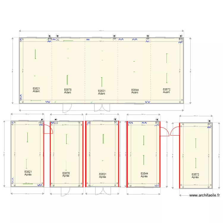Module occasion ensembles. Plan de 