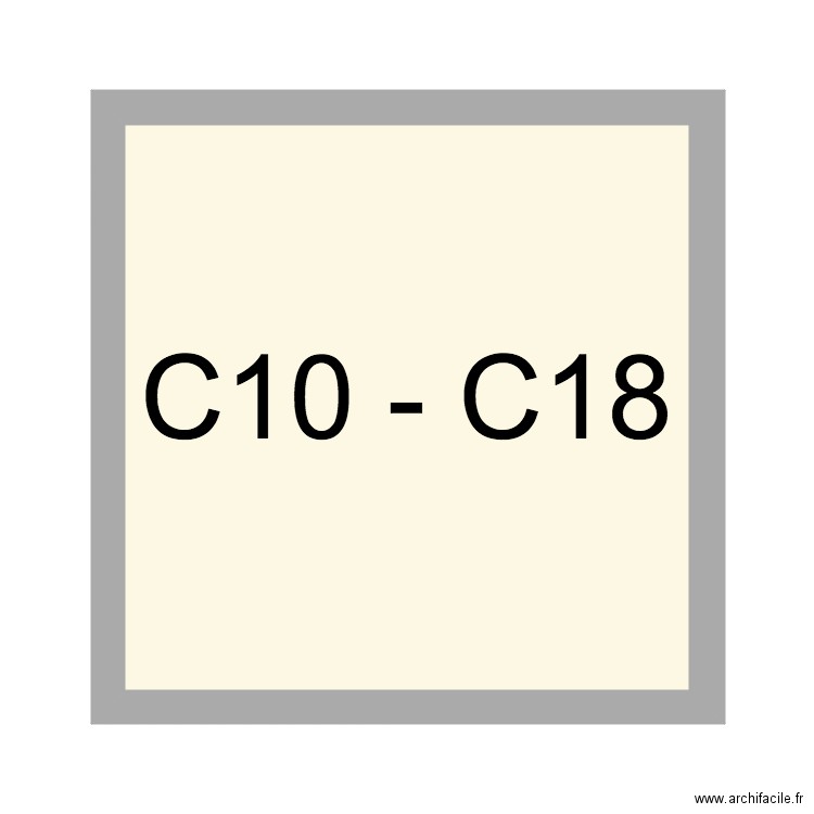 C10C18 . Plan de 0 pièce et 0 m2
