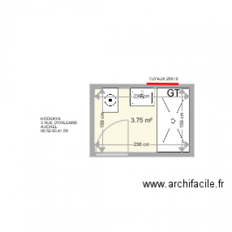 KOCKAYA. Plan de 0 pièce et 0 m2