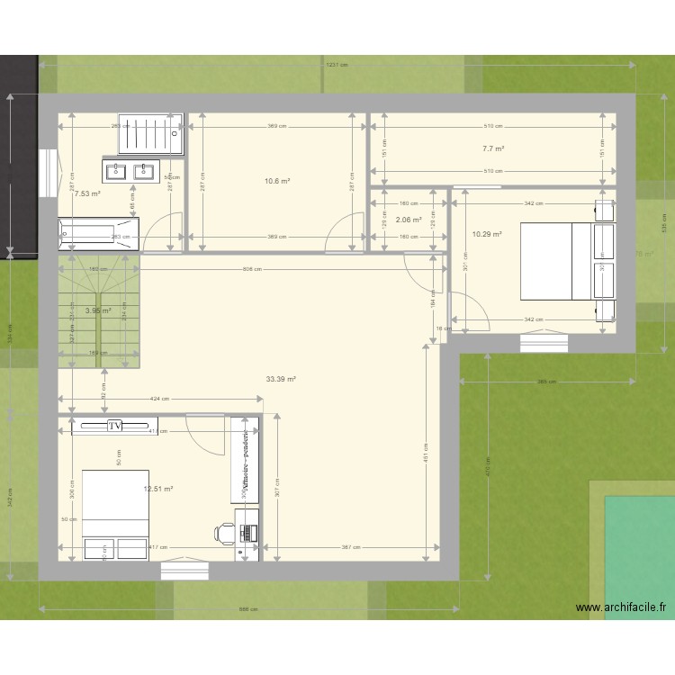 Maison KOZIKAZA. Plan de 0 pièce et 0 m2