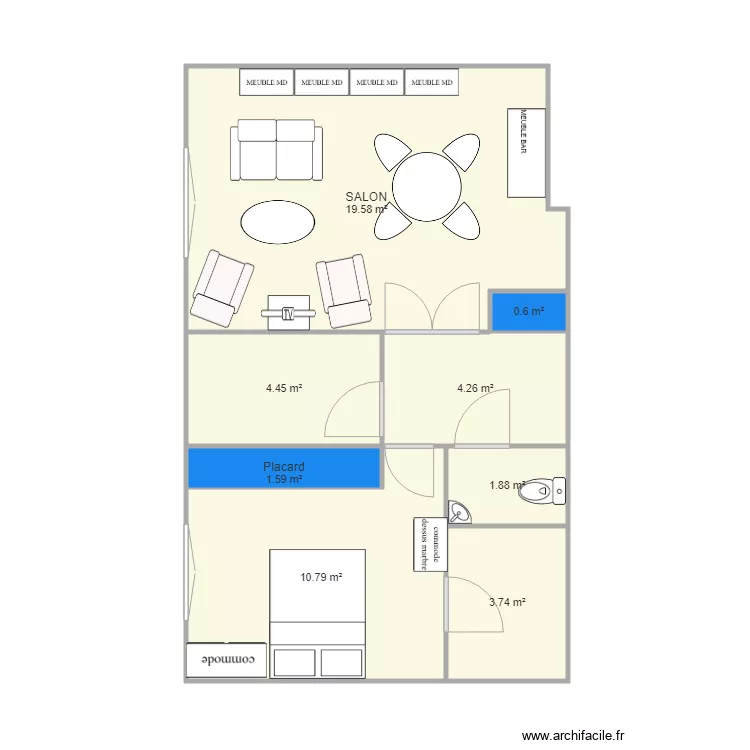 hesperide 2 pièces v2. Plan de hesperide 2 pièces v2. Plan de