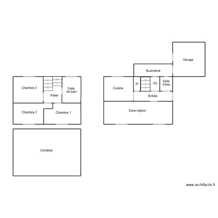 CONCARNEAU GUILLOU. Plan de 0 pièce et 0 m2