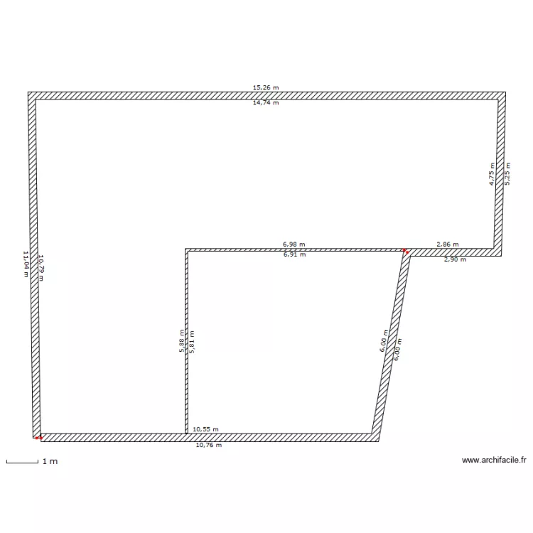 Esquiisse Villejuif. Plan de 