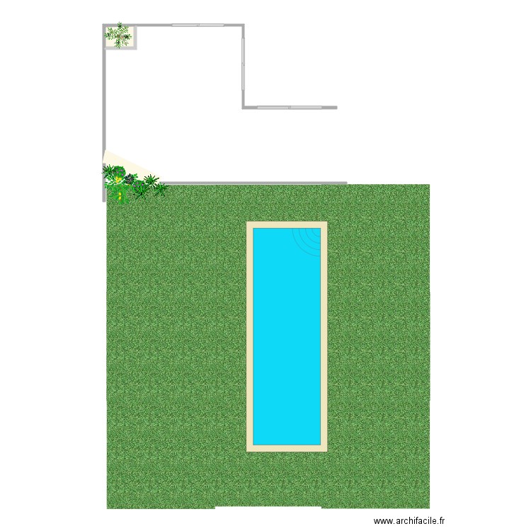 TERRASSE. Plan de 0 pièce et 0 m2