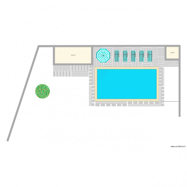 piscine2018. Plan de 0 pièce et 0 m2