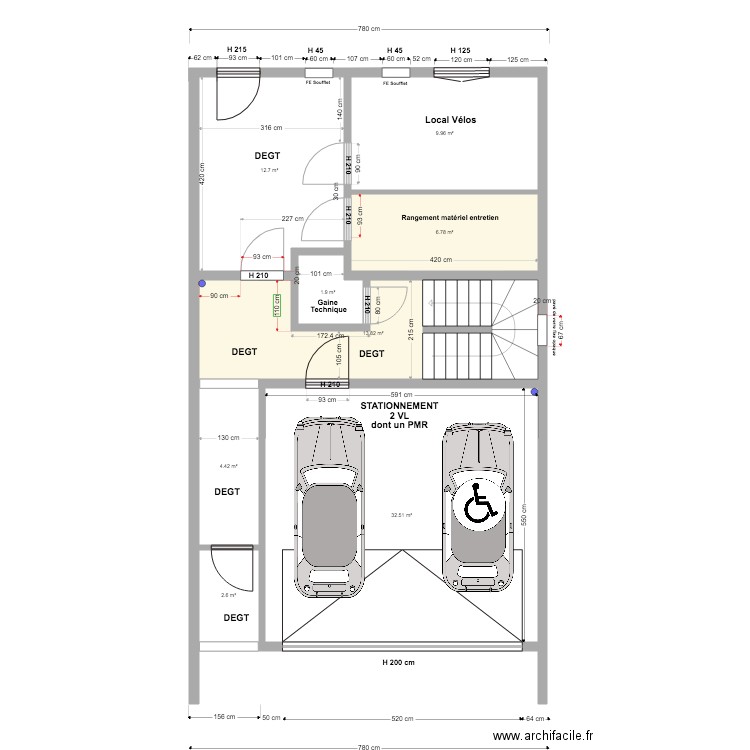 PC RDCH Lot B 02 04 2020. Plan de 0 pièce et 0 m2