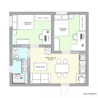 colocation 2 personnes - 40m&sup2;
