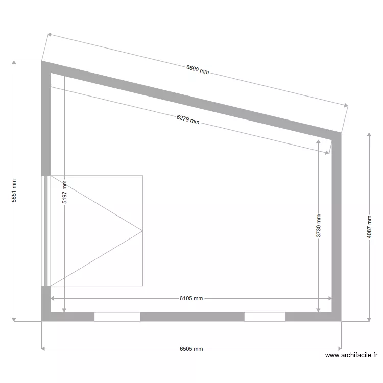 Abri jardin3. Plan de 