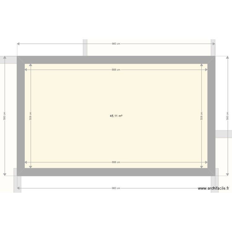 Trame Titounière. Plan de 0 pièce et 0 m2