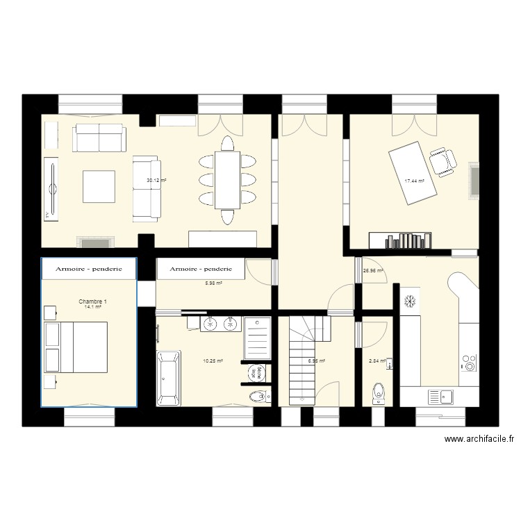Villa des Turquoises 2. Plan de 0 pièce et 0 m2