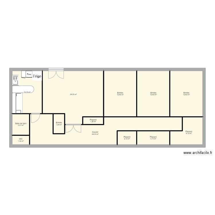 combronde. Plan de 27 pièces et 232 m2