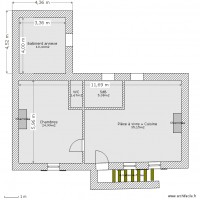 MAISON DUBOIS - LAS RUAS - AVANT EXTENSION BATIMENT