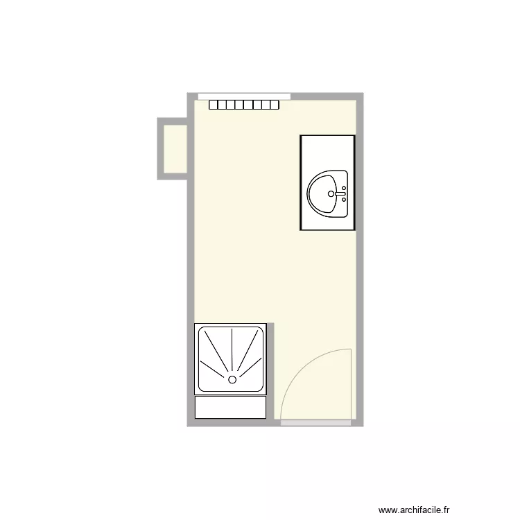 Guillou plan avant travaux. Plan de 