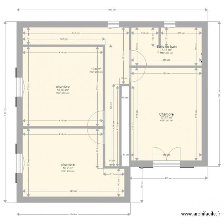 etage supplémentaire 2. Plan de 0 pièce et 0 m2