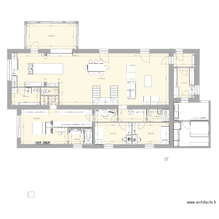 projet kermainguy version  30 04 va. Plan de 0 pièce et 0 m2