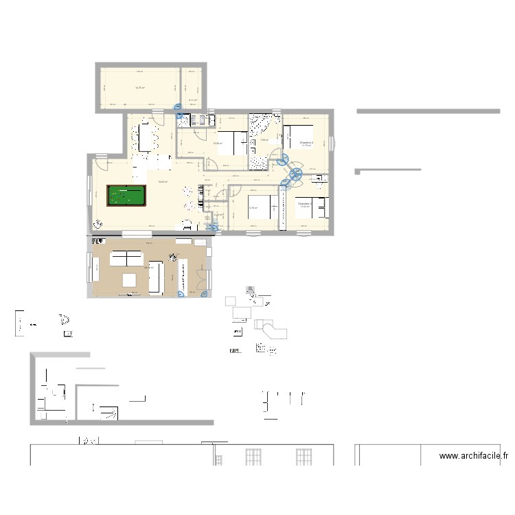 Maison Les Peintures PROJET CHRISTIAENS. Plan de 0 pièce et 0 m2