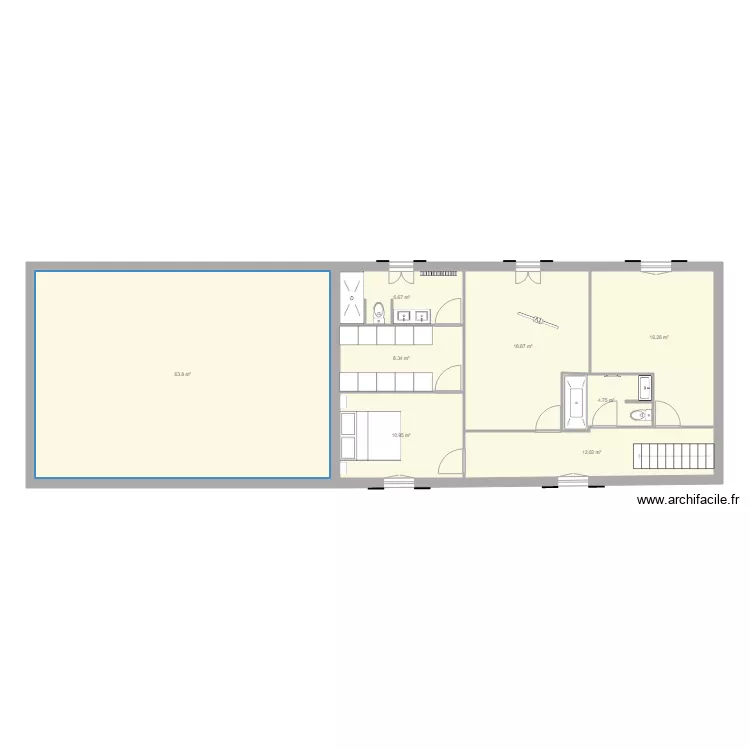 Maison Barsac 1er V6. Plan de Maison Barsac 1er V6. Plan de