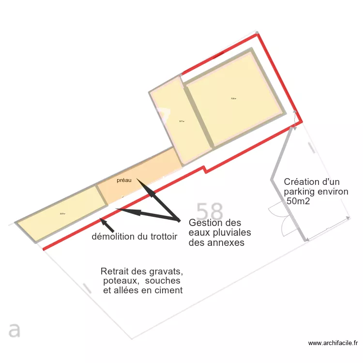 plan travaux Fred Corbé. Plan de plan travaux Fred Corbé. Plan de