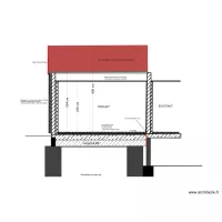 MOET - CUEILLE - EXTENSION - DETAILS DES TRAVAUX - COUPE