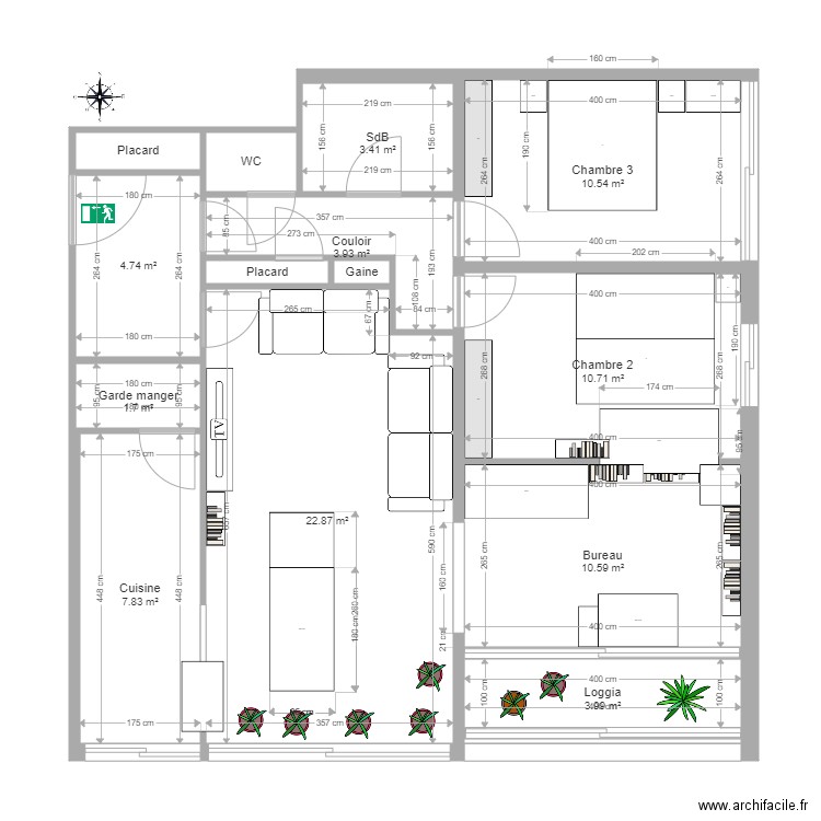 8cdg13. Plan de 0 pièce et 0 m2