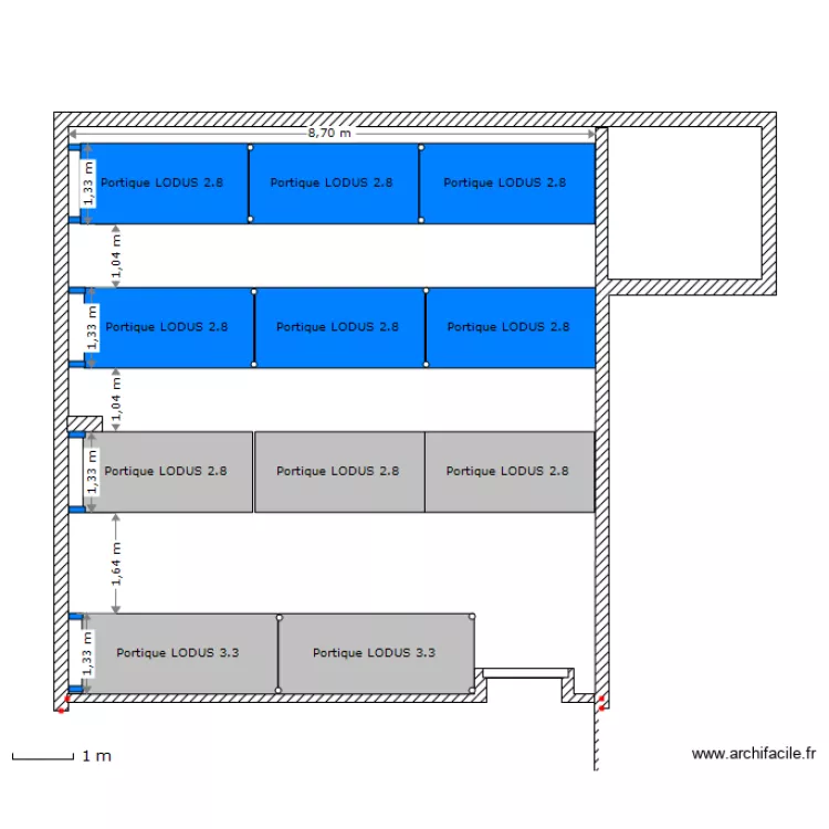 Local stockage 3. Plan de Local stockage 3. Plan de