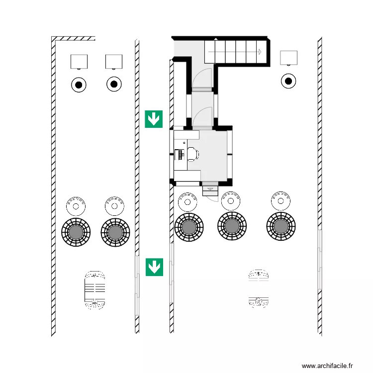 ENFPURNEUSE 3 RDC. Plan de 