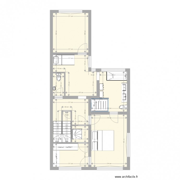 etage3. Plan de 0 pièce et 0 m2